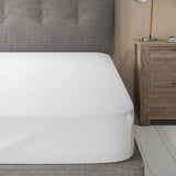 M&S fitted sheet Comfortably Cool Tencel double white, UK version