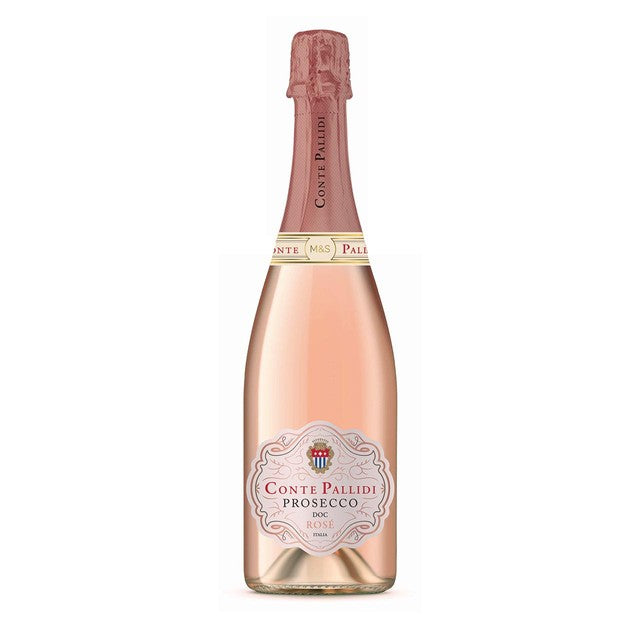 M&S Prosecco Rose 75cl, imported from the UK