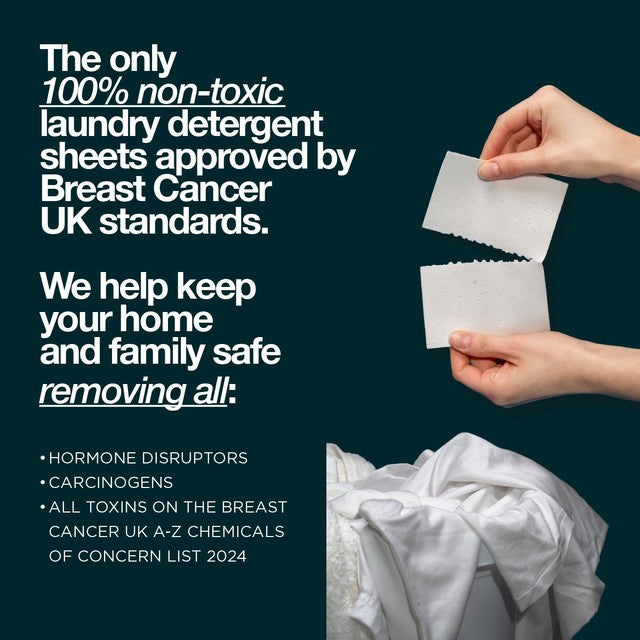 The Lab Co. non-bio laundry sheets 32 loads (British brand)