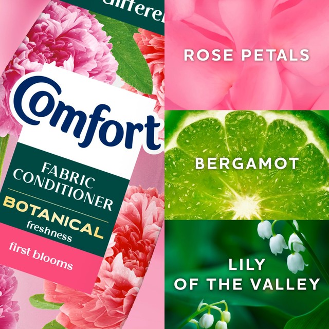 Comfort First Blooms Fabric Conditioner 1290ml - British product