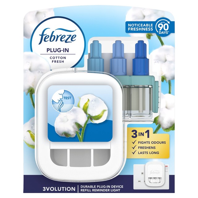 Febreze 3Volution air freshener refill Cotton 20ml - British product