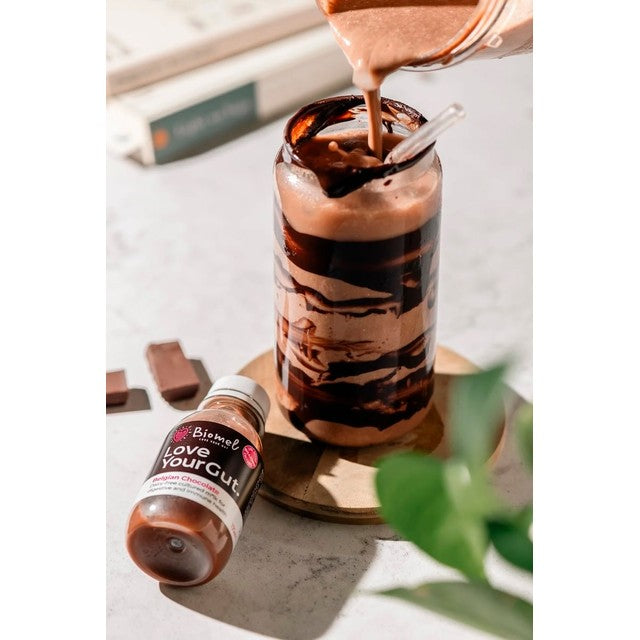 Biomel Belgian chocolate gut health shot 125ml - British product