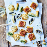 Picard assorted mini pastry appetizers 30 pack, imported from the UK