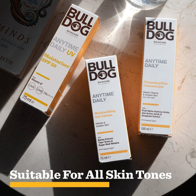 M&S Bulldog Avansert Når som helst Daglig Fuktighetskrem SPF 50 Ansiktsfuktighetskrem 75ml - Kjøp online hos McGrocer