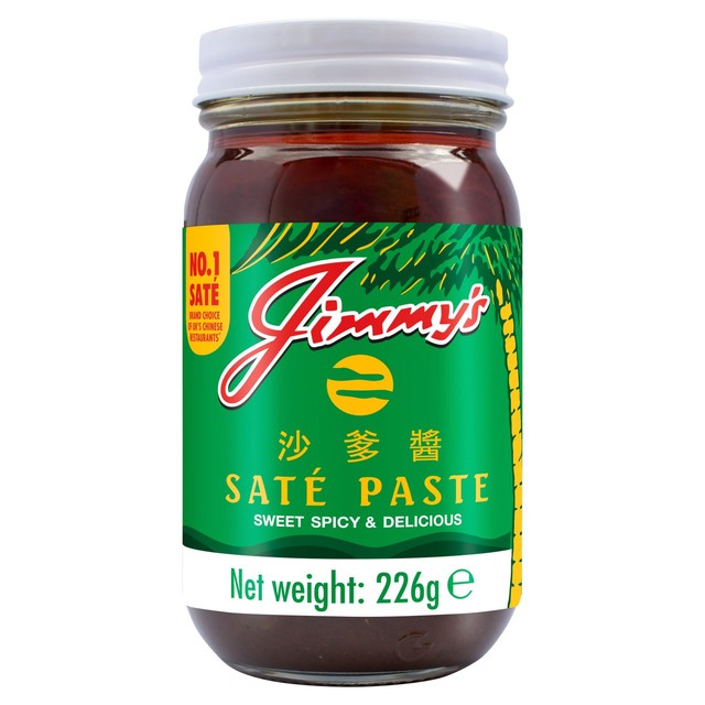 Jimmy's satay sauce 226g, UK version