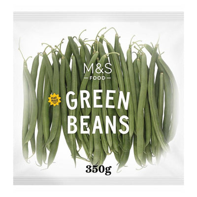M&S Select Farms Green Beans Vegetable Side Dish 350g