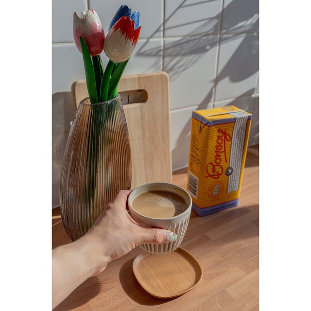 Bonsoy soya milk sweetened 1L - British product