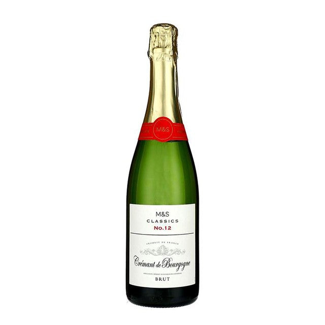 M&S Classics Crémant De Bourgogne Brut sparkling wine 75cl, imported from the UK