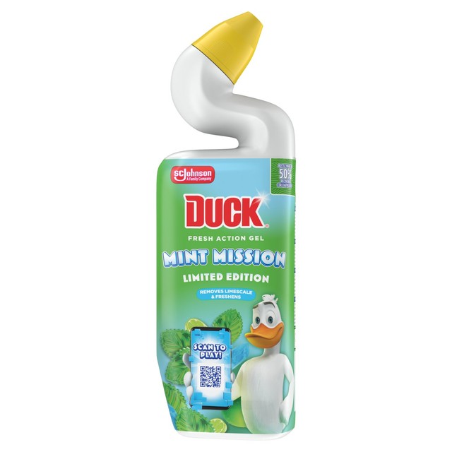 Toilet Duck toilet cleaner gel Mint Mission (British brand)