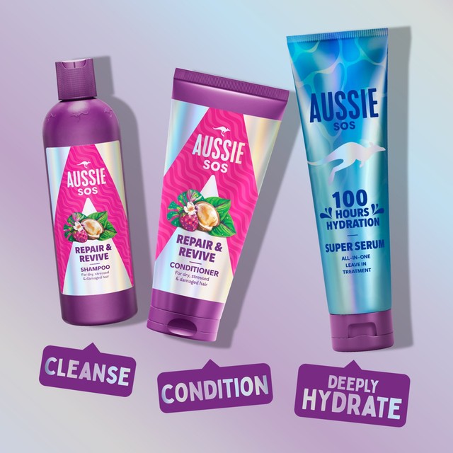 Aussie SOS Repair & Revive hair conditioner 200ml - British product