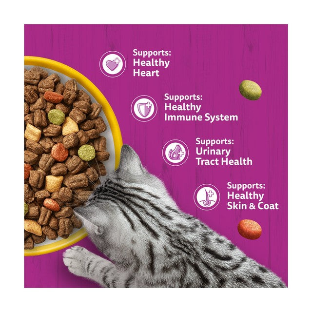 Whiskas senior dry cat food with chicken 1.9kg (British brand)