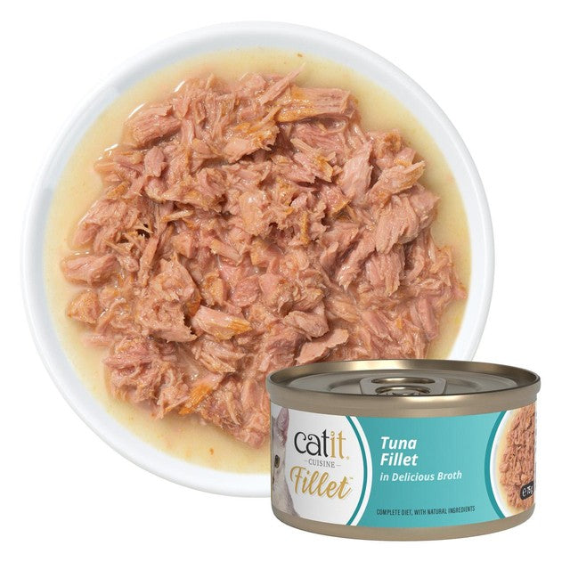 Catit tuna fillet variety pack for cats, imported from the UK