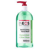 INEOS Hand Wash Cucumber Aloe Vera 500ml, imported from the UK