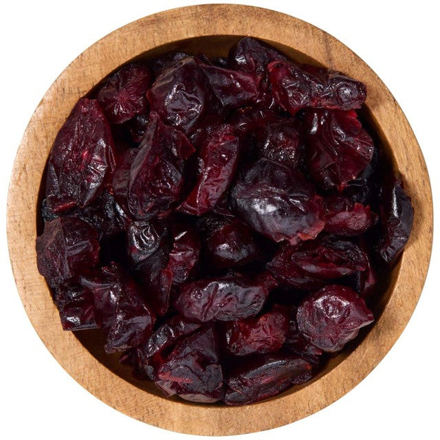 Palm & Vine dried cranberries, imported from the UK