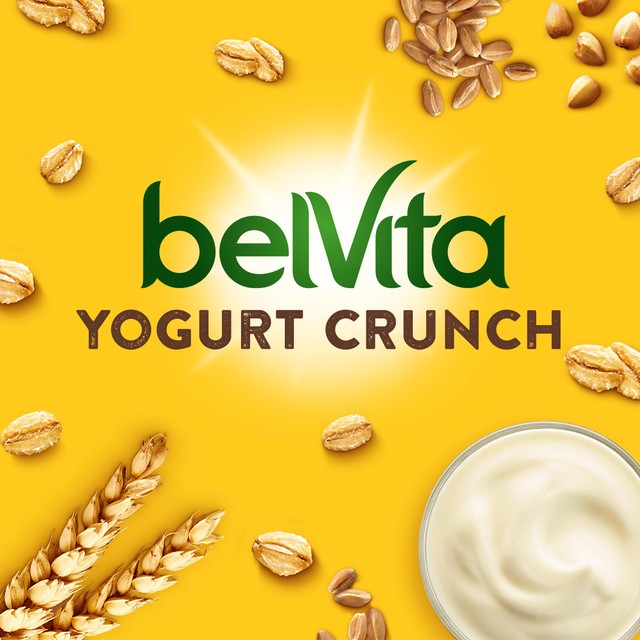 Belvita breakfast biscuits yogurt crunch - British product