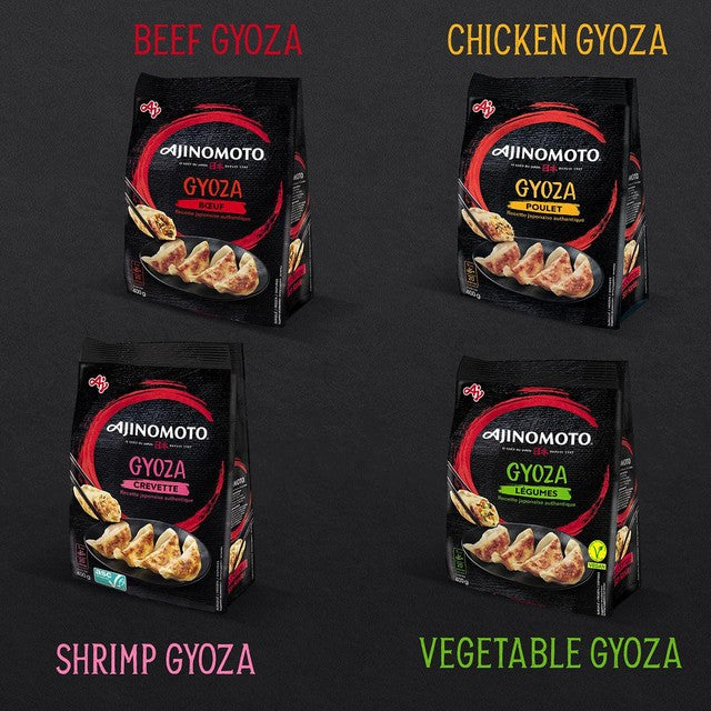Ajinomoto beef gyoza 400g - British product