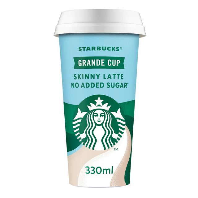 Starbucks Skinny Latte iced coffee 330ml (British brand)
