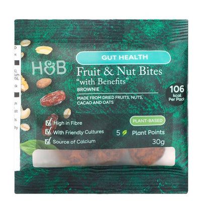 M&S Holland & Barrett Brownie Bites with Benefits Dessert Bites 30g- Buy online at McGrocer