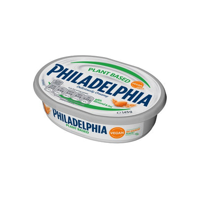 M&S Philadelphia Vegan Almond & Oat Plant-Based Cream Cheese Spread 165g- Buy online at McGrocer