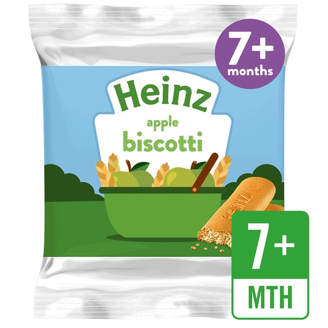 Heinz Apple Biscotti baby snacks 60g, UK version