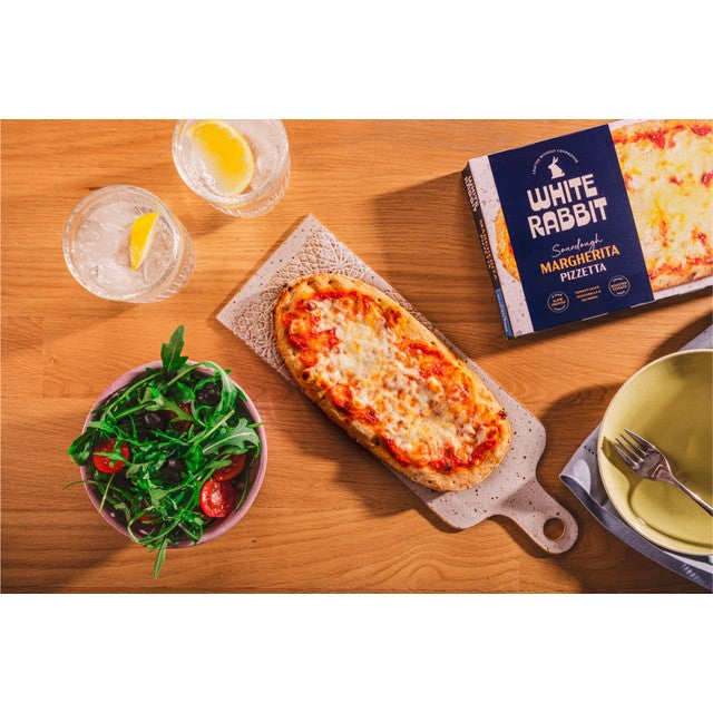 White Rabbit gluten free sourdough Margherita pizzetta 175g (British brand)