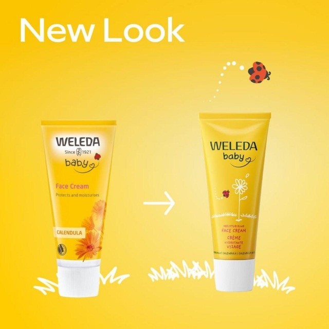 Weleda Calendula Baby Face Cream 50ml (British brand)