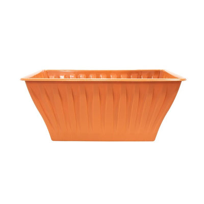 M&S Rowan Large Rectangular Terracotta Planter 40x30x20cm- Buy online at McGrocer