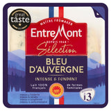 Entremont Bleu d'Auvergne cheese 125g - British product