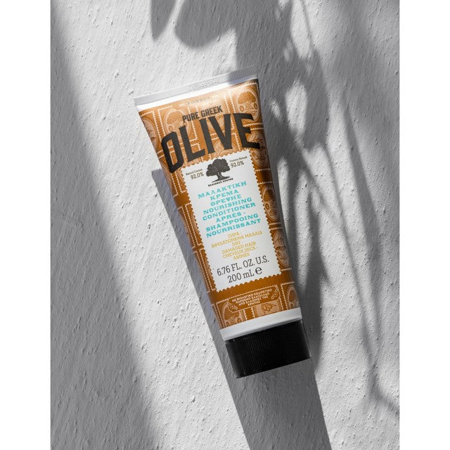 Korres Olive Nourishing Conditioner for Dry & Damaged Hair 200ml, UK version