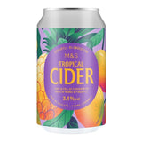 M&S Tropical Cider 330ml can (British brand)