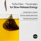 MISSION Yerba Mate tea bags with lemongrass and mint pack of 15, imported from the UK