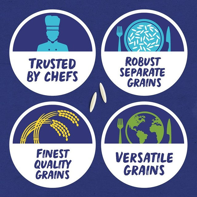 Tilda Easy Cook Basmati Rice 1kg parboiled, UK version