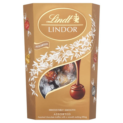 Boîte de chocolats pralinés assortis Lindt Lindor 337g