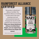 Bart ground black pepper 48g - British product