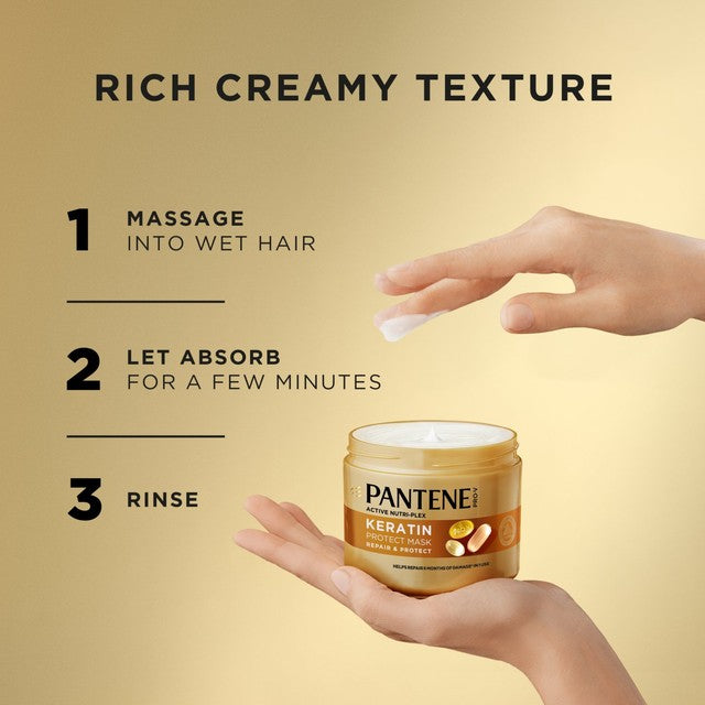 Pantene Pro-V Repair & Protect Keratin Hair Mask, imported from the UK