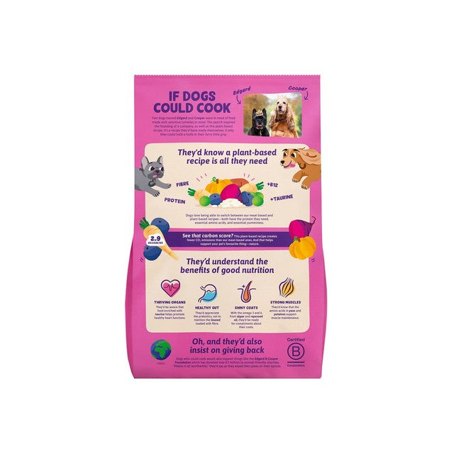 Edgard Cooper plant based adult dog food 2.5kg - British product