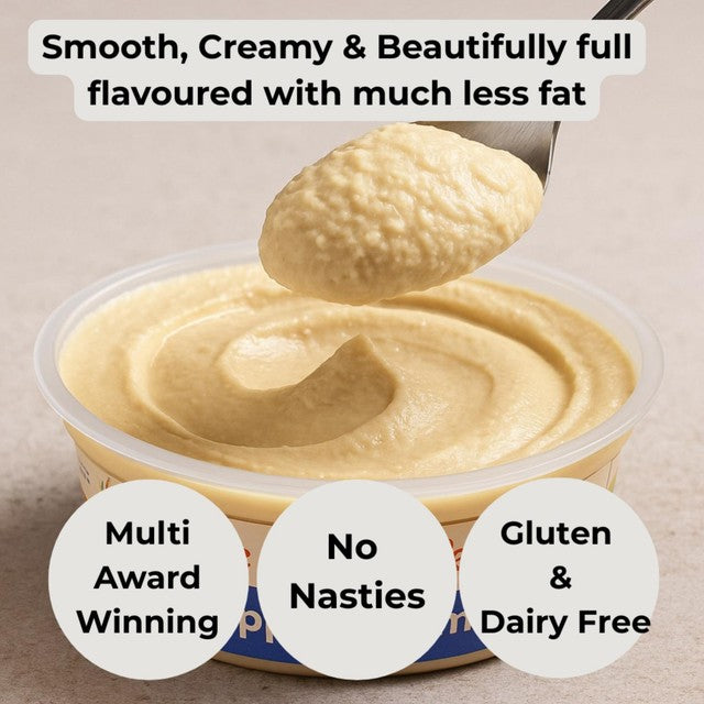 The Happy Pear reduced fat hummus 150g (British brand)