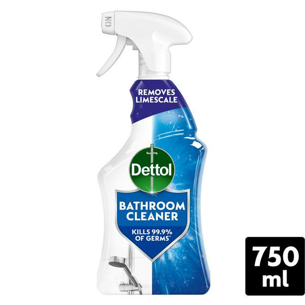 Dettol Power Pure Bathroom Cleaning Spray 750ml