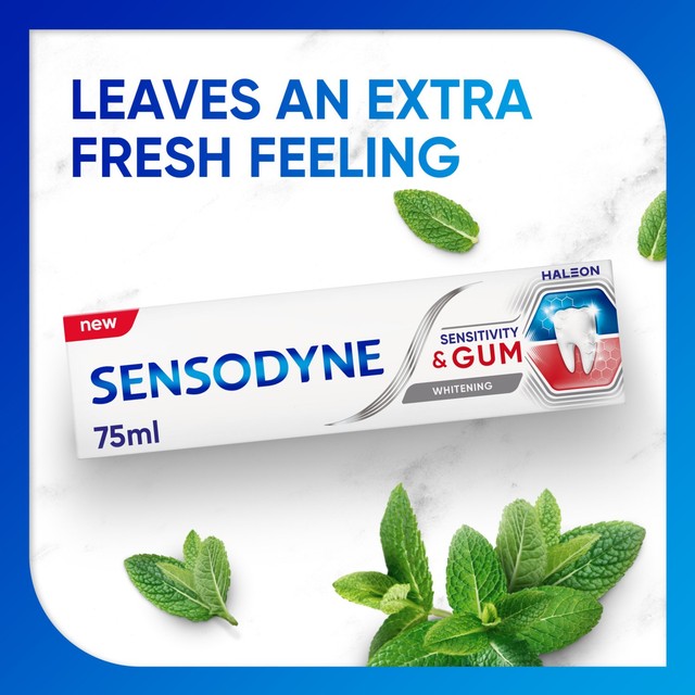 Sensodyne Sensitivity & Gum Whitening toothpaste 75ml (British brand)