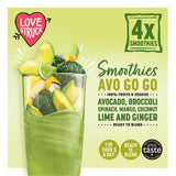 Love Smoothie avocado, mango spinach and coconut smoothie mix 4 x 120g, UK version