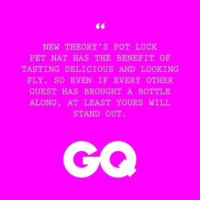 New Theory Pot Luck Pet Nat Vin Pétillant Naturel 75cl
