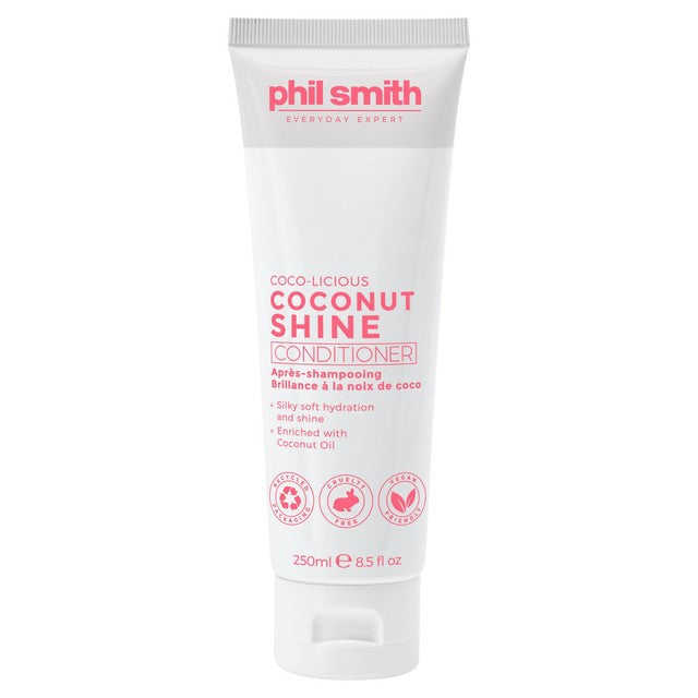 Phil Smith Coconut Shine Conditioner 250ml, imported from the UK
