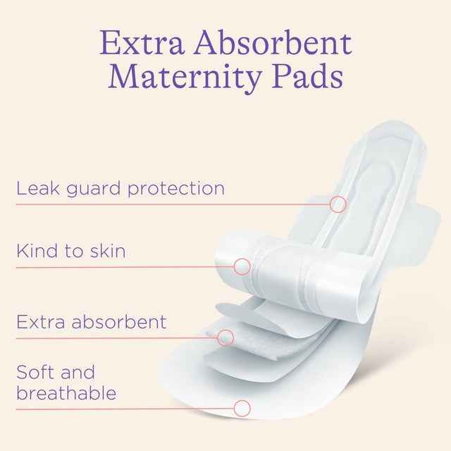 Lansinoh extra absorbent maternity pads 10 pack, UK version
