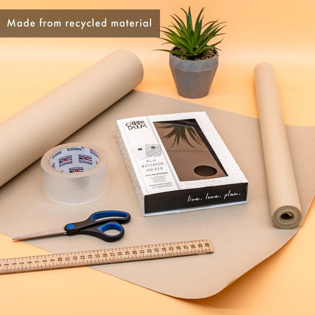 Pukka Pads kraft brown paper roll 10m x 50cm, imported from the UK