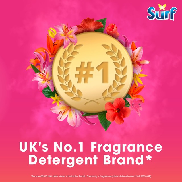 Surf washing capsules Tropical Lily, imported from the UK