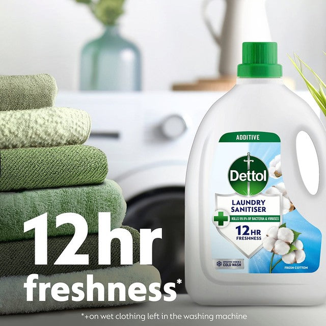 Dettol Cotton Breeze antibacterial laundry cleanser 1.5L - British product