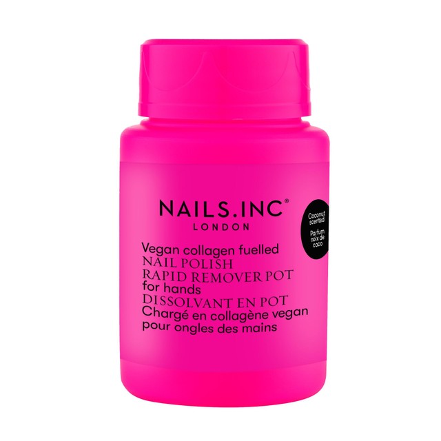 Nails Inc nail polish remover pot 50ml, imported from the UK