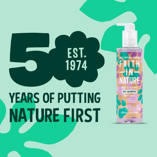 Faith In Nature lavender dog shampoo 400ml - British product