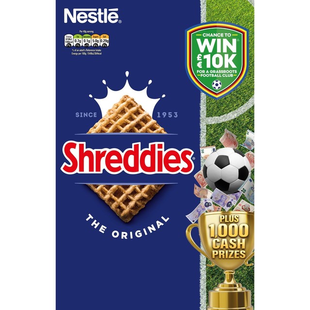 Shreddies Original Malted Cereal 1100g (British brand)