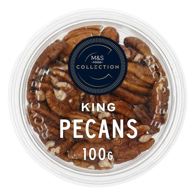 M&S King Pecans 100g, imported from the UK